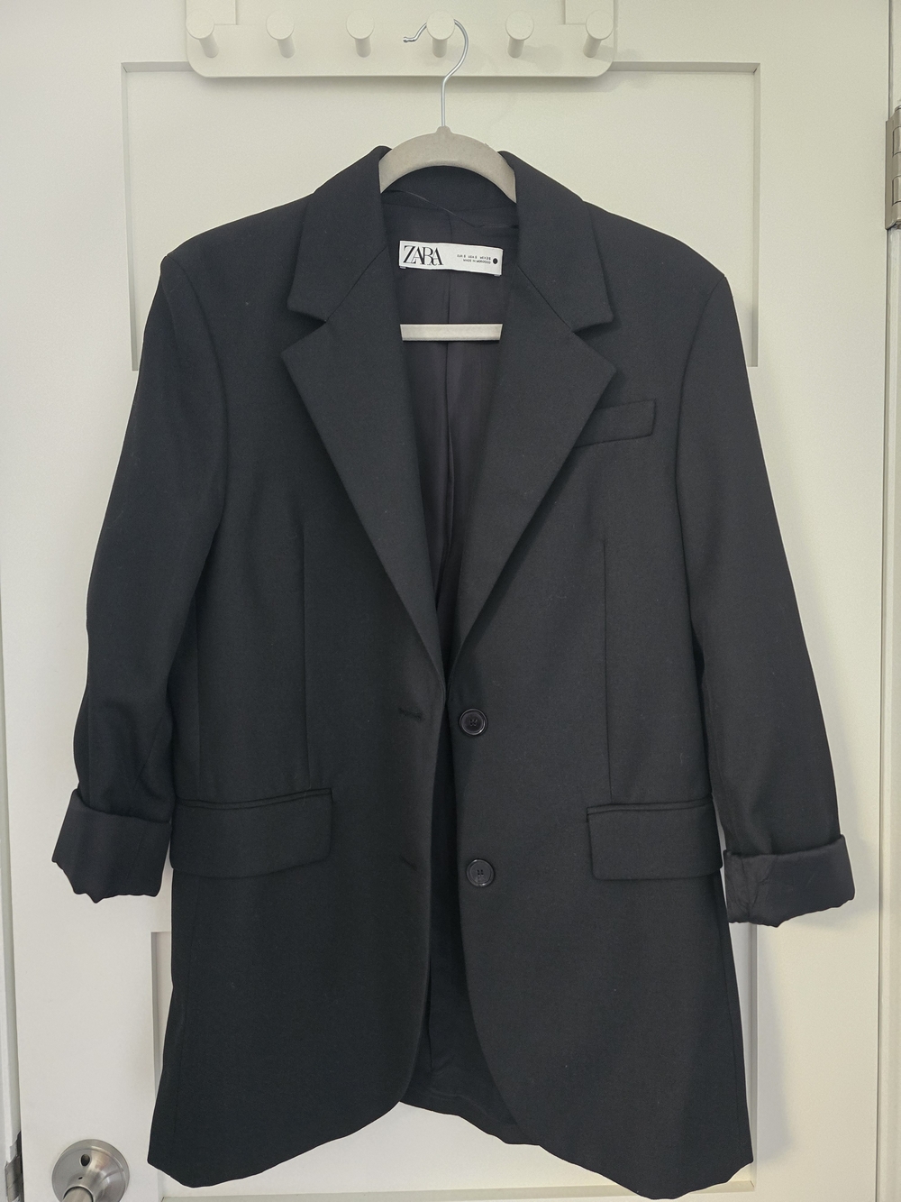 Zara Black Oversized Blazer